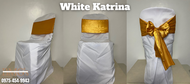 Chair Cover Monoblock Cover Catering Katrina US Fabric