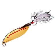 Spoon Lure 7 Gram warna gold