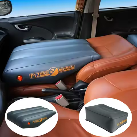 Car Inflatable Mattress Front Slope Pad Travel Inflatable Sleeping Bed Inflated Stool Seat Gap Self-