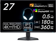 Alienware AW2725QF 27 Inch 4K UHD (3840x2160) Gaming Monitor, 360Hz, Fast IPS, 0.5ms, NVIDIA G-SYNC 