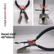 Large Arc Pliers Rose Petal Pliers Arc Clamp Lampmaker Glass Burning Tool