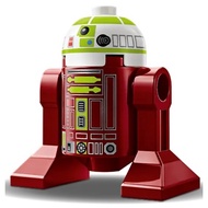 Original Lego Star Wars - Astromech Droid, R7-A7 (Dark Bluish Gray Rectangles) 75401 Minifigure new