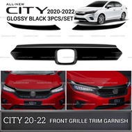 AMAZING HONDA CITY RS GN2 HATCHBACK GLOSSY BLACK FRONT GRILLE GRILL COVER TRIM GARNISH BONNET HOOD BUMPER ACCESSORIES