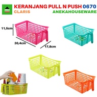 Claris Pull n Push 0670 Multipurpose Storage Basket