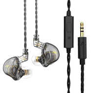 QKZ ZXT In Ear Wired Earphones Dynamic DJ Monitor IEM Earbuds HIFI Music Sport Headphone Noise Cance