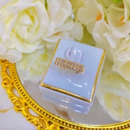 Titanium gemstone ring Cincin Titanium Anti Karat Cincin Titanium Original