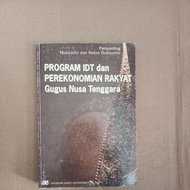 IDT and PERSONNEL PROGRAM Gugus Nusa TenggaraRAKYAT