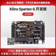 【可開發票】ALINX XILINX FPGA 黑金開發板 學習板 SPARTAN6 XC6SLX9 AX309