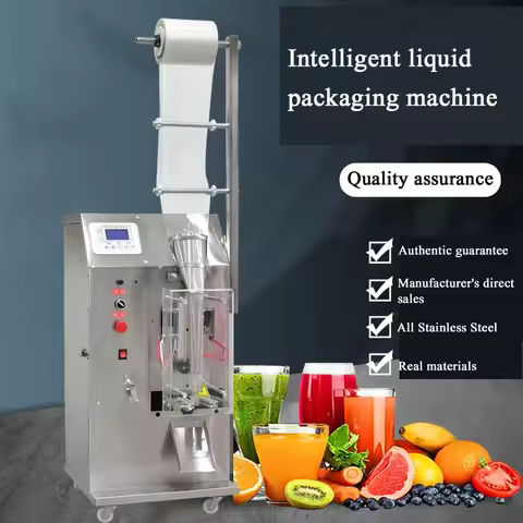 New Arrival 2026 Factory Direct Sale Low Price Liquid Packaging Machine Suitable for Water Oil Small