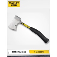 Stanley Axe Chopping Wood Axe Outdoor Woodworking Logging Open Mountain Small Steel Axe Fire Garden 