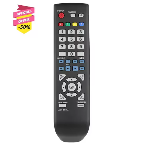 AK59-00133A Remote Control Compatible With Samsung Blu-ray Player BD-D5100 BD-D5100/XU BDD5100 BDD51