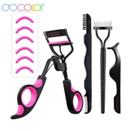Docolor 4 Trong 1 đồ chuốt mi Kit kẹp uốn mi Đồ Chuốt mi Kit lược chải mi lông mi nối dài Nhíp Lông 