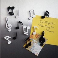 8 ️ ⃣ Fun Notes Refrigerator Stickers Creative Piano Score Notes Magnet Refrigerator Stickers Magnet