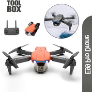 Toolbox Drone E99 Pro 4k Ultra Hd Camera Dua Kamera Quadcopter Include