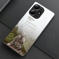 HP Glitter Glass Softcase For ITEL A70 - ITEL A70 Mobile Phone Protector - Casing ITEL A70hp -A73