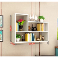 , , Wall shelf, Wall no perforated shelf wall-mounted wall cabinet partition book shelf storage