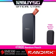 SanDisk E30 Portable SSD 800MB/s Read  Speed External Solid State Drive USB 3.2 Type C 1TB 2TB 12BUY