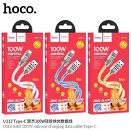 Hoco U113 Cable​Charge Charging Charge​Type Model Type Type​Silicone Silicone Silicone​For​TypeC to 