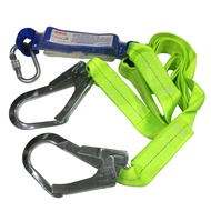 Adela WF-32 Heavy Duty Fall Arrest Webbing Lanyard (Green)