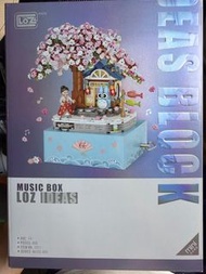 LOZ  mini Ideas 音樂盒 櫻花樹（lego)
