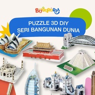 Mrs. Teacher Ria - DIY 3D PUZZLE WORLD MIRACLE DIY 3D PUZZLE FOAM MATERIAL World Building Series