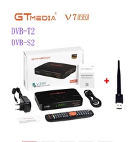 GTMEDIA V7โปร DVB-S/S2/S2X + T/ T2-Mi เครื่องรับสัญญาณดาวเทียมพร้อม H.265 HEVC ช่องเสียบบัตร2Xusb Av