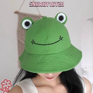 SNOWOY1OY2H Women Bucket Hat, Wide Brim Frog Shaped Frog Bucket Hats, Cute Sun Protection Sunscreen 