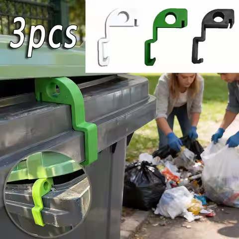 1/2/3pcs Trash Bin Ventilation Clip, Spacer Clamp Garbage Bin Air Circulation Accessory for Kitchen 