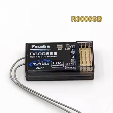 FUTABA R3006SB 6-Channel T-FHSS S.BUS 2.4GHz T6K T16SZ T6L T10J Radio remote control receiver T-FHSS