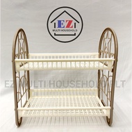 2 TIERS RACK 504 CENTURY / 2 TINGKAT RAK CAWAN /RAK BAJU CENTURY