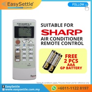 (FAST DELIVERY)(FREE GP BATTERY) SHARP AIRCOND REMOTE CONTROL AIRCONDITIONER REMOTE CONTROL Remote Penghawa Dingin