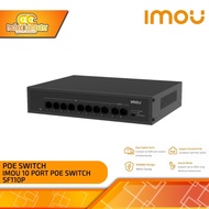 SWITCH POE IMOU SF110P 8 Port PoE Switch + 2 Uplink Unmanaged POE Switch