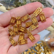 916 gold Ruyi Abacus Necklace Pendant /emas loket 916 Abacus