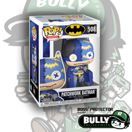 Funko POP! Heroes: DC Comics - Patchwork Batman 508 With Boss Protector [Sold By Bully Collectibles]