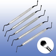 Dental Jagged Gracey Curette Periodontal Bone Curettes Perio Dental Tooth Cleaning Scaler Dental Too