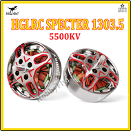 HGLRC SPECTER 1303.5มอเตอร์ไร้แปรงถ่าน5500KV 2-4S LIPO ใช้ได้กับโดรน2-4นิ้วใบพัดสำหรับ FPV ฟรีสไตล์2