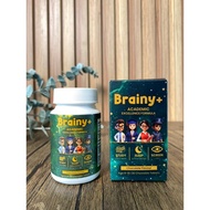 BRAINY+ Anak Tenang & Fokus Belajar dengan Saffron, Inulin, Lutein, Phosphatidylserine & Monk Fruit 