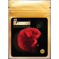 อาหารปลากัด KANSHOU FIGHTING FISH FOOD สำหรับ ปลากัด ทุกสายพันธุ์ ขนาด 15g.
อาหารปลากัดเกรดพรี่เมี่ยม 

ใช้วัตถุดิบคุณภาพสูง และ มีสารอาหารที่ครบถ้วน
เนื้อปลาหมึกป่น และ กุ้งคริลล์ เป็นวัตถุดิบหลัก
โปรตีนสูงถึง 50% ทำให้ปลาเจริญเติบโตได้ดี
มีกรดไขมันโอเมก