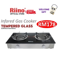 Riino Infrared Tempered Glass Gas Stove - 702I