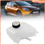 [Flourish] Coolant Expansion Tank 8V218K218AB White Plastic Car Cooling Reservoir for Efficient Engi