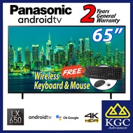 (Free Shipping) Panasonic 65" 4K HDR Android LED TV TH-65LX650K (Free Wireless Keyboard &amp; Mouse)