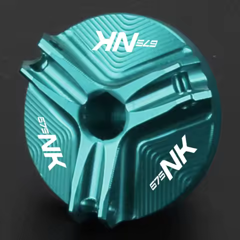 Motorcycle CNC Aluminum M19 *2.5 Engine Oil Cup Fuel Filler Tank Cap Cover Accessories For CFMOTO CF