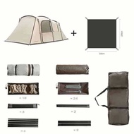 Landwolf tent Fast Tunnel เต็นท์อุโมงค์กางอัตโนมัติ เหมาะสำหรับ 4-6คน แค้มปิ้ง เต็นท์ครอบครัว