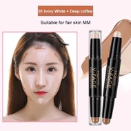 Dual-head Grooming Stick Concealer Waterproof Light Makeup Natural Brightening Nude Air Cc Q4s4