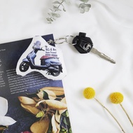 客製化機車 重機 摩托車 吊飾 鑰匙圈 用愛車照片製作可愛的吊飾