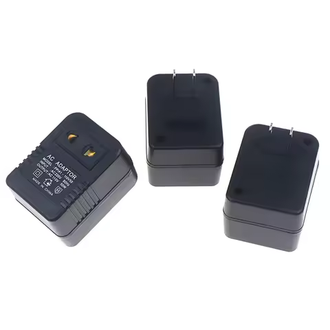 1Pc EU US Plug Step Down Transformer Travel Adapter AC220V To 110V Or 110 To 220V Converter 50W Volt