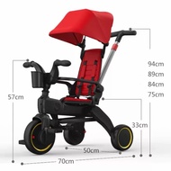 PTR Sepeda Anak Roda Tiga Bisa Dilipat / Stroller Sepeda Lipat Anak