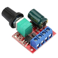 bestchoices PWM Motor Speed Control Switch 5V-28V 5A DC Controller Volt Regulator LED Dimmer