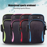 IDMU94789 Running Armband Sports Running Arm with Bag Phone Holder With Headphone Jack Running Phone Jogging Bags Universal 6.7'' Phone Sports Armband Sport Phone Case