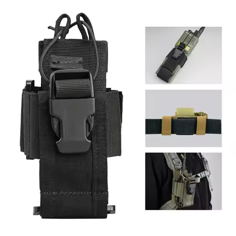 Oxford Pouch Radio Talkie Holder Bags Belt Pack Hunting Accessories Magazine Pouch Outdoor Equipment